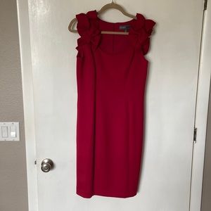 Donna Ricco Red party dress